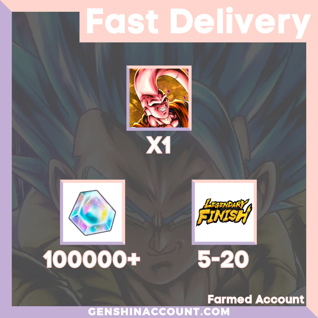 DRAGON BALL LEGENDS - UL Gohan Absorbed Buu: Super (Red) Farmed Starter Account ( Global | Android | iOS)