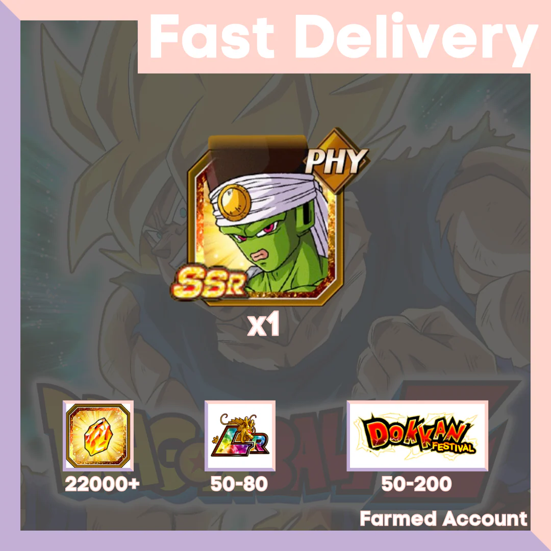 DRAGON BALL Z DOKKAN BATTLE - Farmed Starter Account ( Global | Android | iOS ) - TEQ Gohan (Kid)