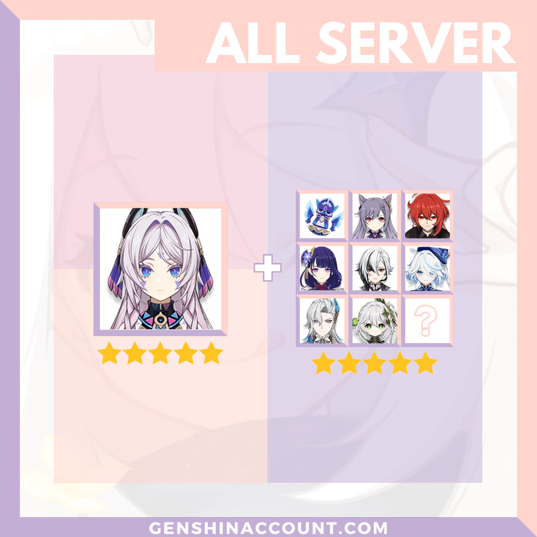 Genshin Impact Citlali Account ( America | Europe | Asia )