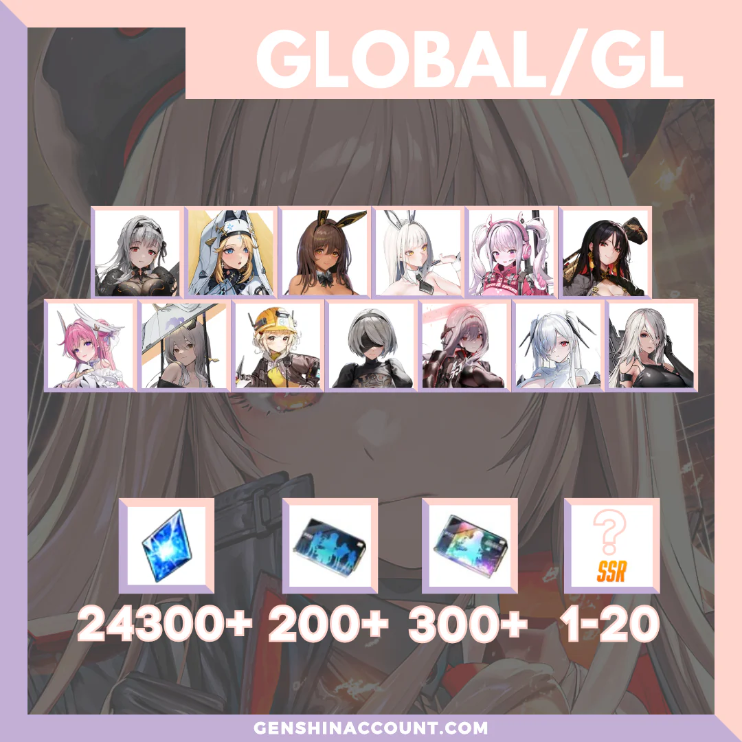 GODDESS OF VICTORY: NIKKE META SSR With Resource Starter Account ( Global )