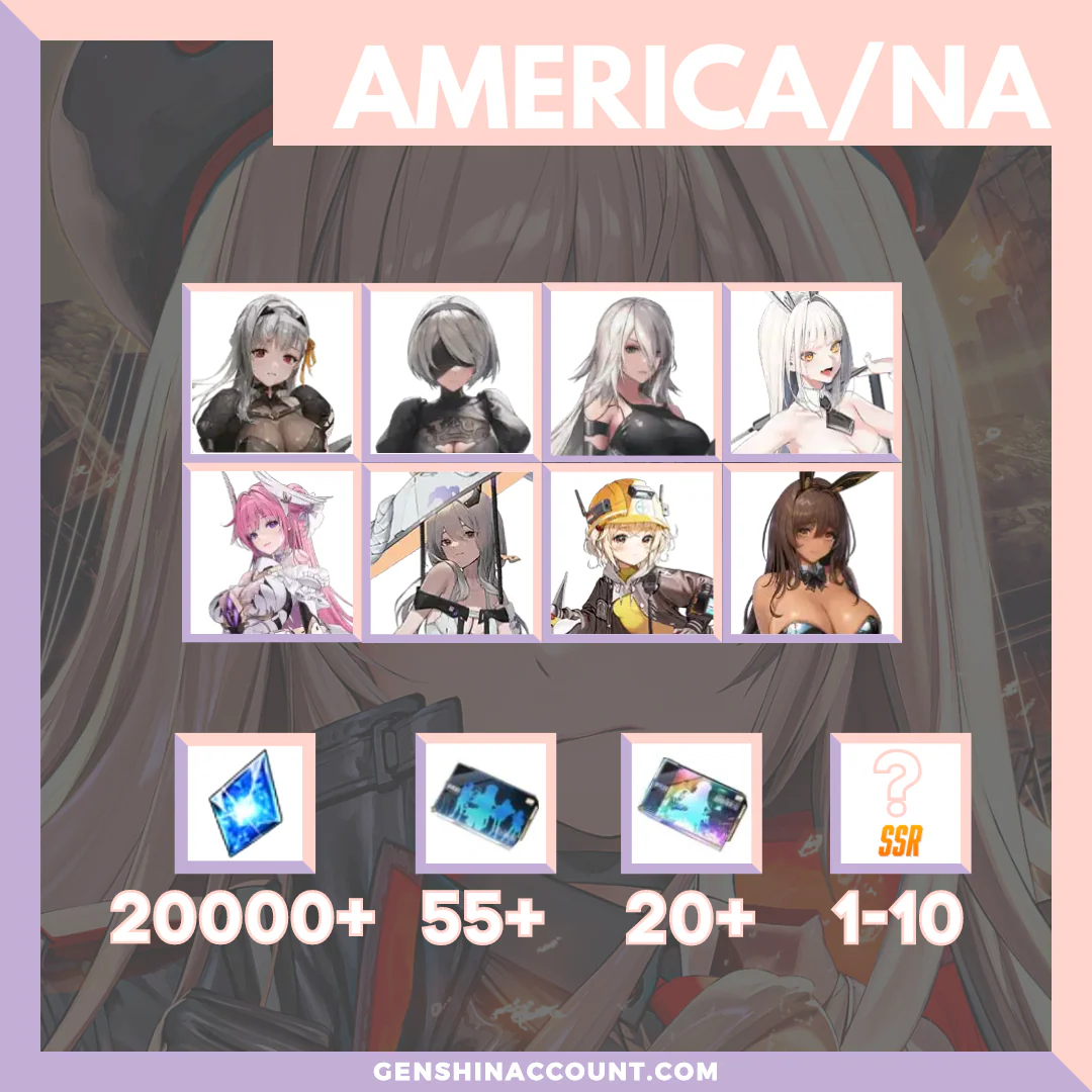 GODDESS OF VICTORY: NIKKE META SSR With Resource Starter Account ( North America )