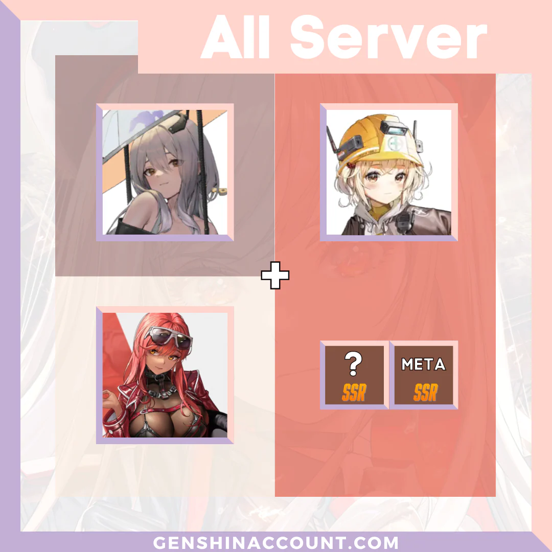 GODDESS OF VICTORY: NIKKE Scarlet Liter Volume Starter Account ( Global | North America | Southeast Asia | Japan )