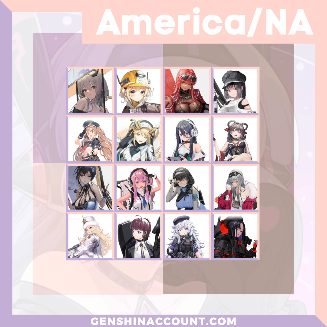 GODDESS OF VICTORY: NIKKE Single META Nikki Starter Account ( North America )