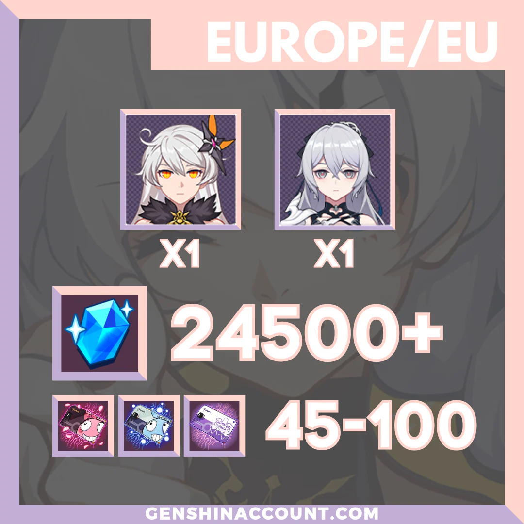 Honkai Impact 3rd Herrscher of the Void Starter Account ( Europe )