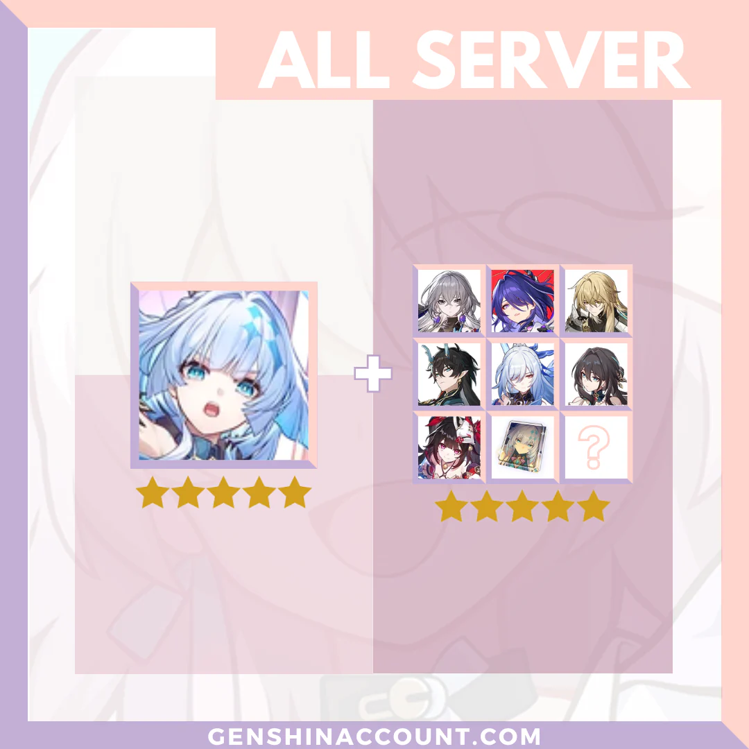 Honkai: Star Rail Cerydra HSR Starter Account ( America | Europe | Asia )