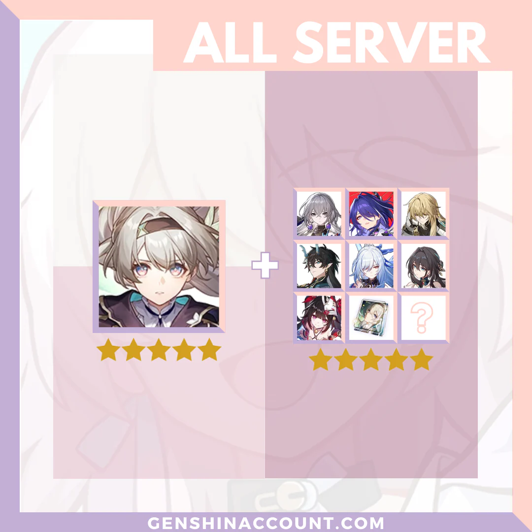 Honkai: Star Rail Firefly HSR Starter Account ( America | Europe | Asia )