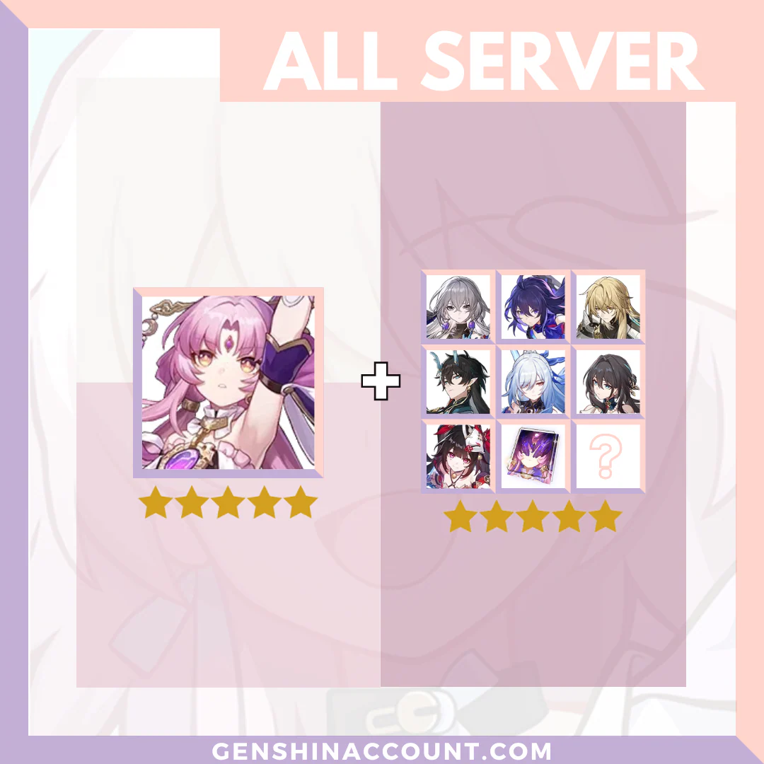 Honkai: Star Rail Fu Xuan HSR Starter Account ( America | Europe | Asia )