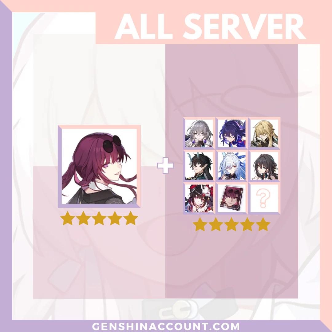 Honkai: Star Rail Kafka HSR Starter Account ( America | Europe | Asia )