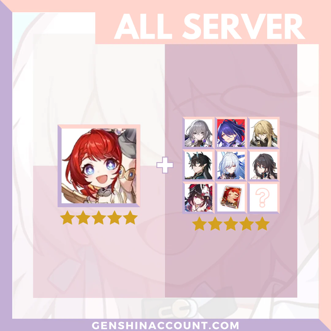 Honkai: Star Rail Tribbie HSR Starter Account ( America | Europe | Asia )