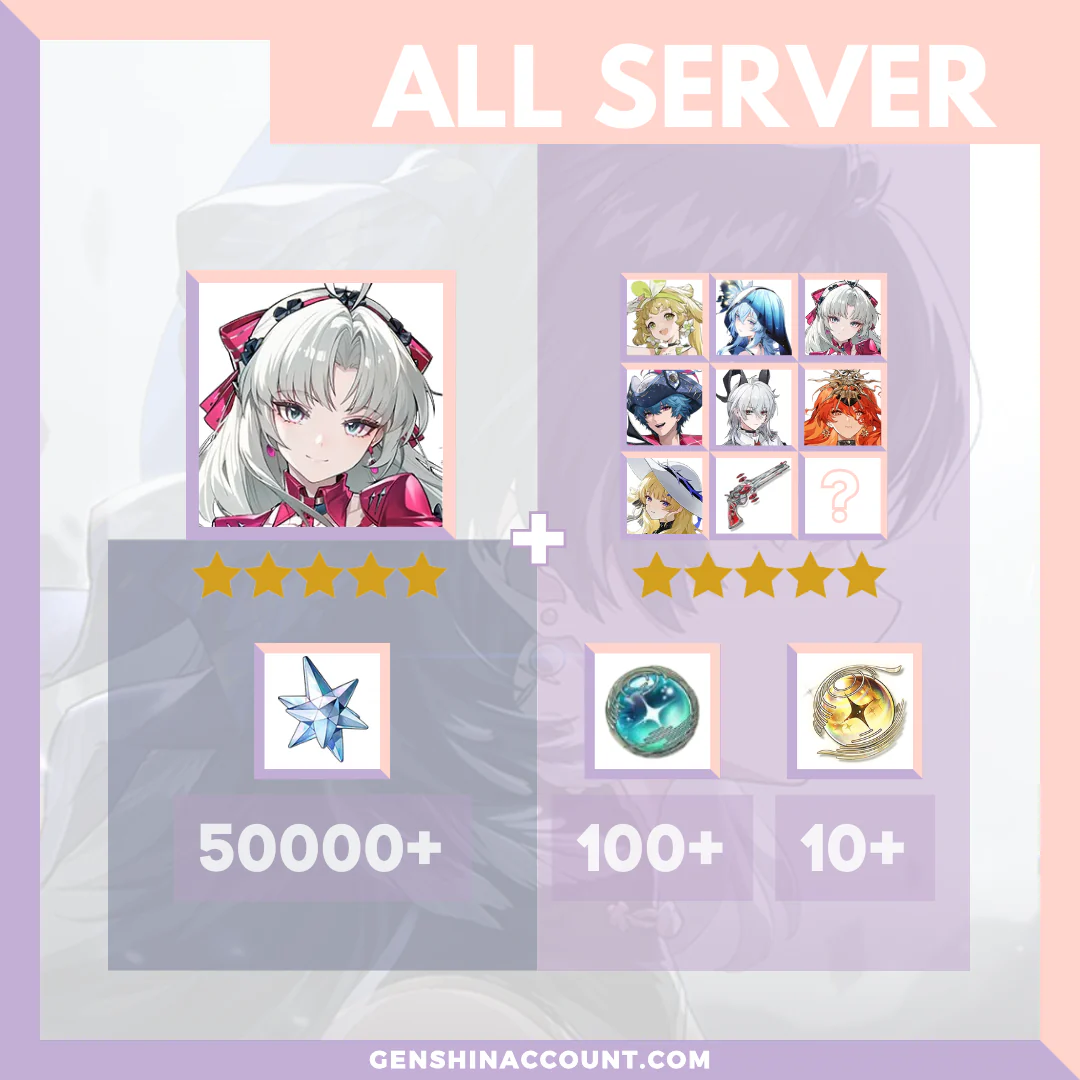 Wuthering Waves Carlotta Convene Starter Account ( All Server )