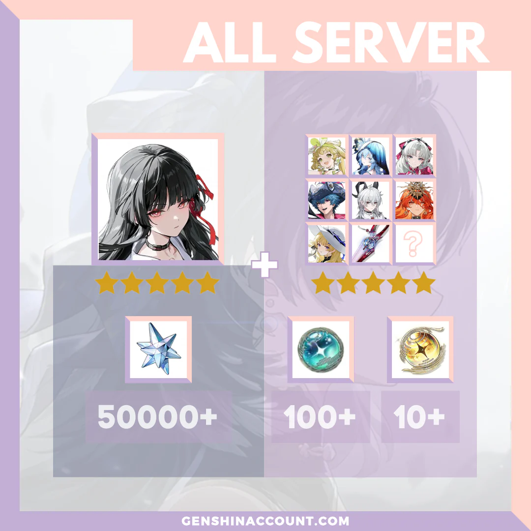 Wuthering Waves Chisa Convene Starter Account ( All Server )