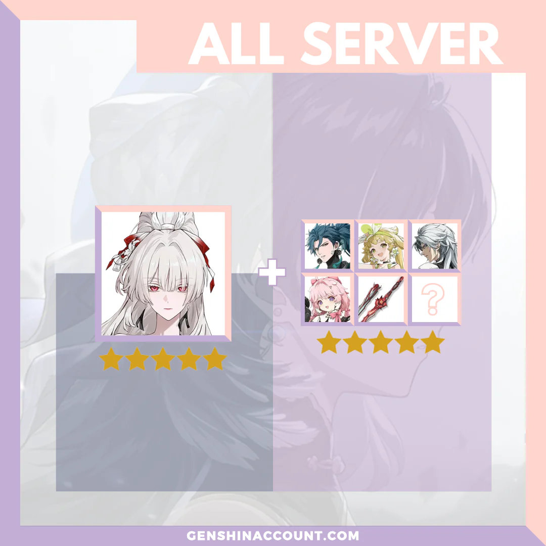 Wuthering Waves Hiyuki Starter Account ( All Server )