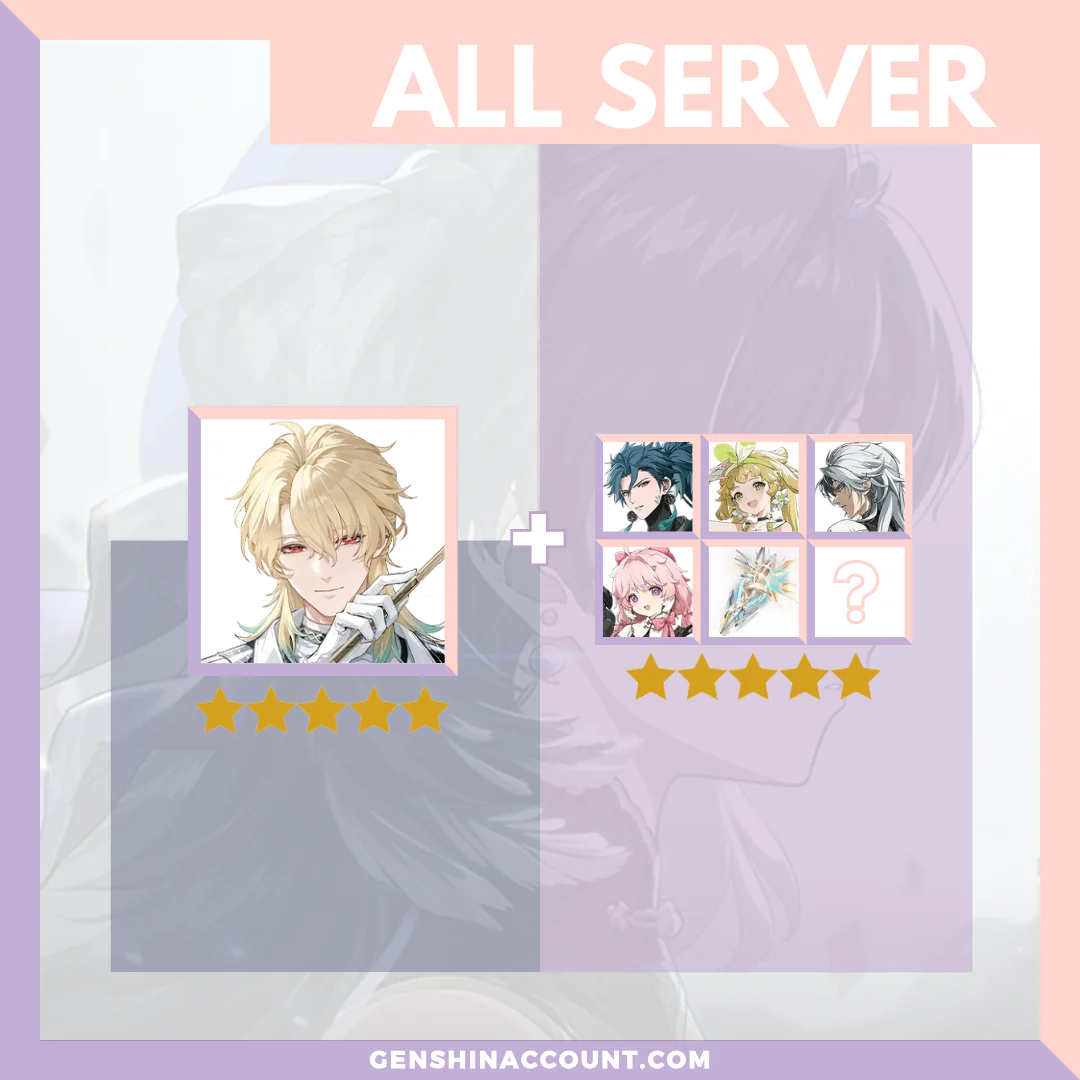 Wuthering Waves Luuk Herssen Starter Account ( All Server )