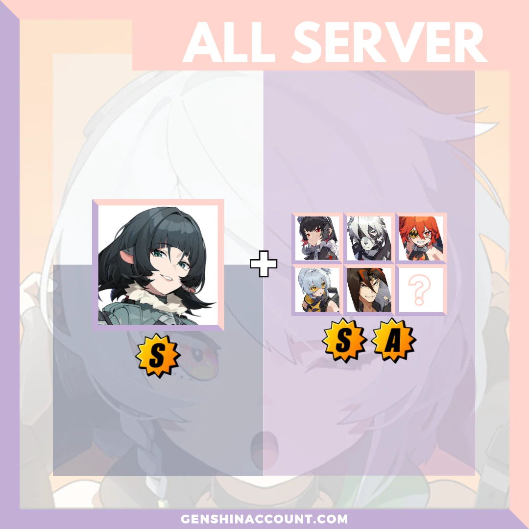 Zenless Zone Zero Jane Doe Starter Account ( All Server )