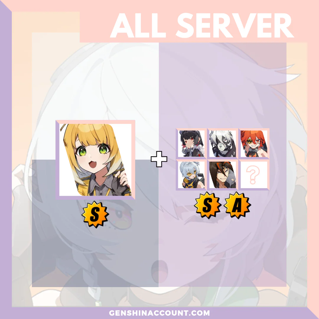 Zenless Zone Zero Ju Fufu Starter Account ( All Server )