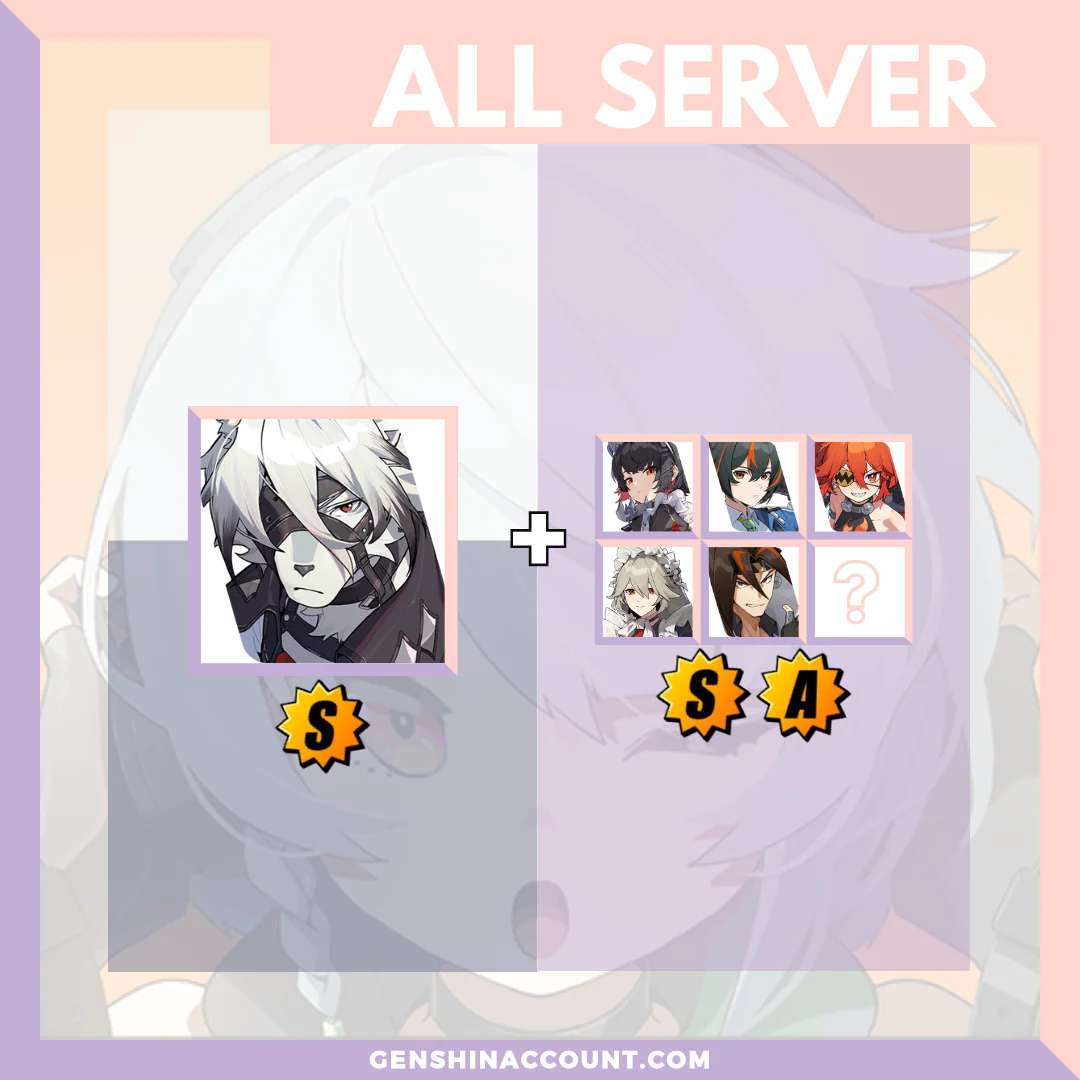 Zenless Zone Zero Lycaon Starter Account ( All Server )