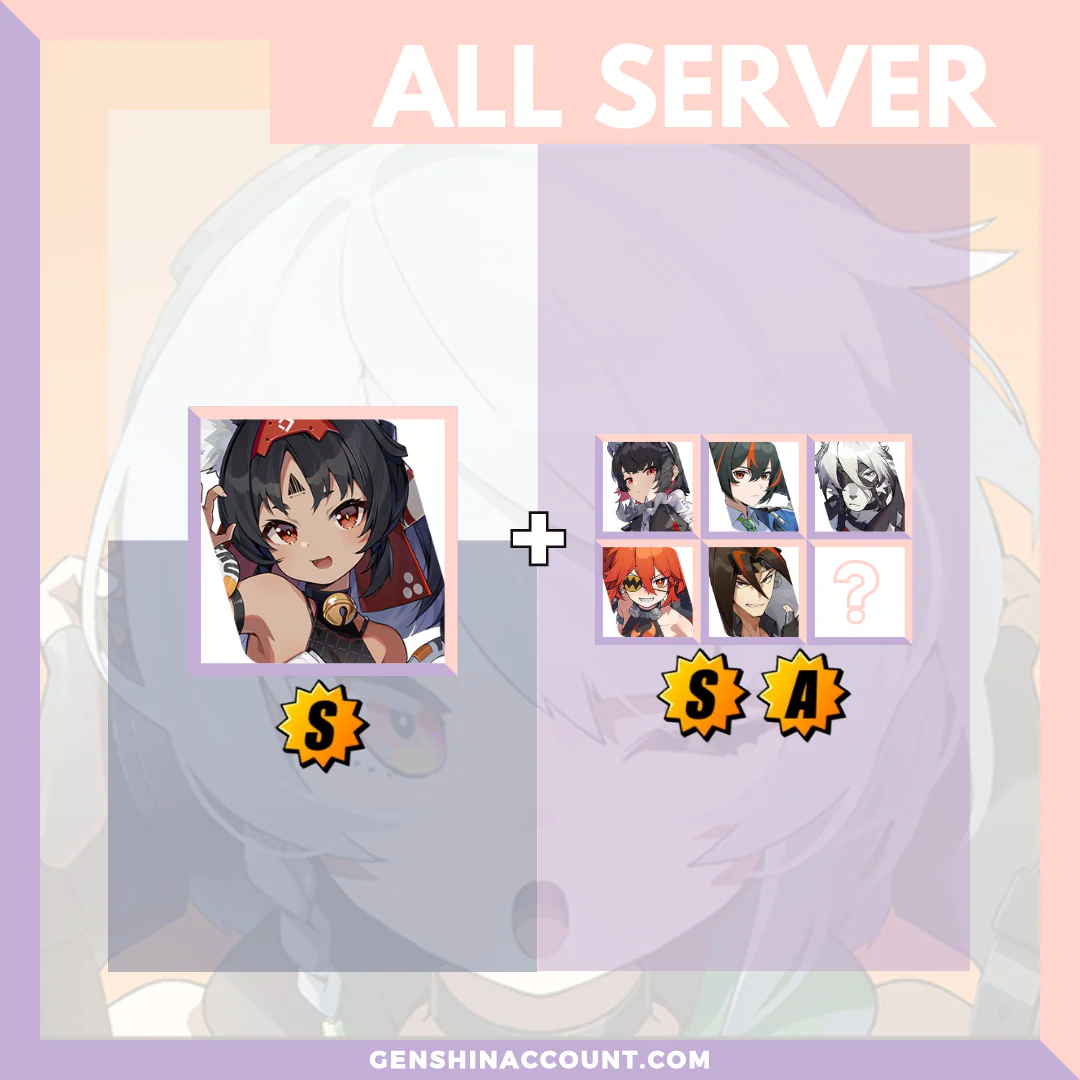 Zenless Zone Zero Nekomata Starter Account ( All Server )