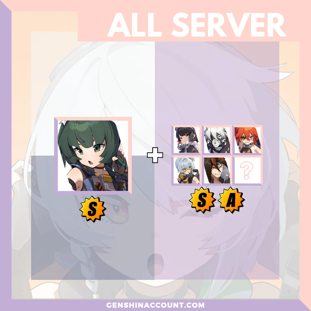 Zenless Zone Zero Qingyi Starter Account ( All Server )