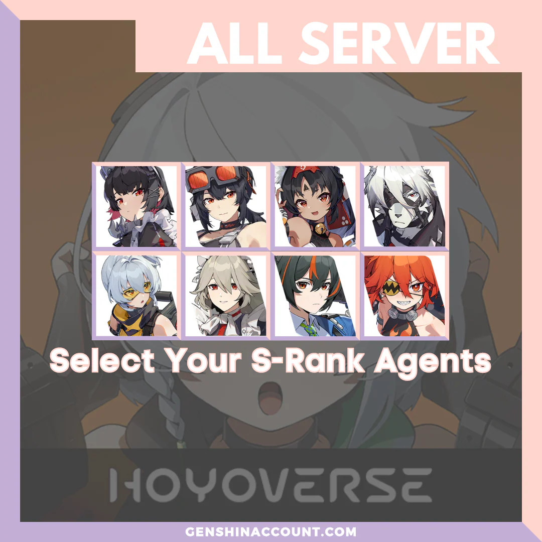 Zenless Zone Zero Playable Agents Starter Account ( All Server )