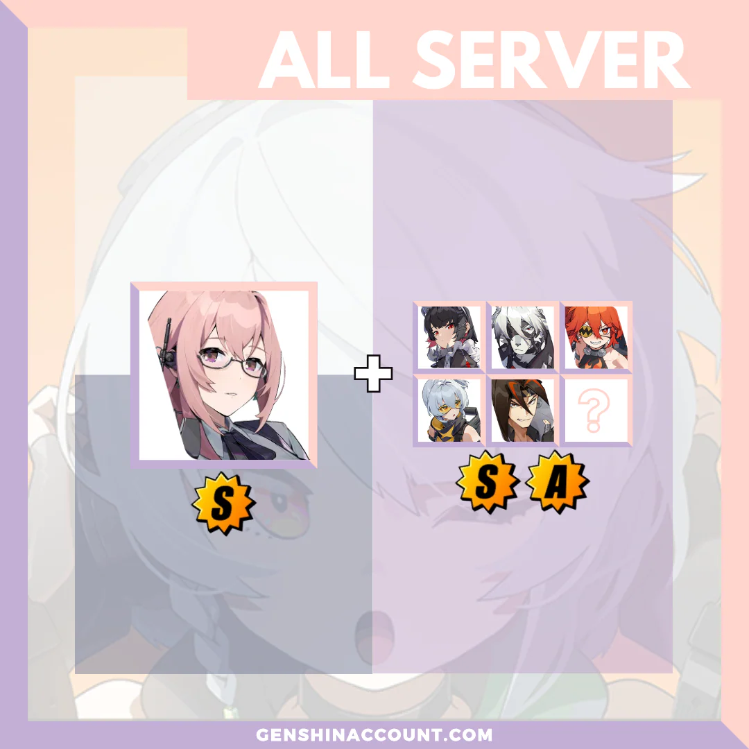 Zenless Zone Zero Yanagi Starter Account ( All Server )
