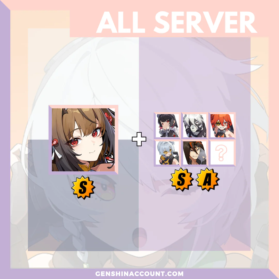 Zenless Zone Zero Ye Shunguang Starter Account ( All Server )