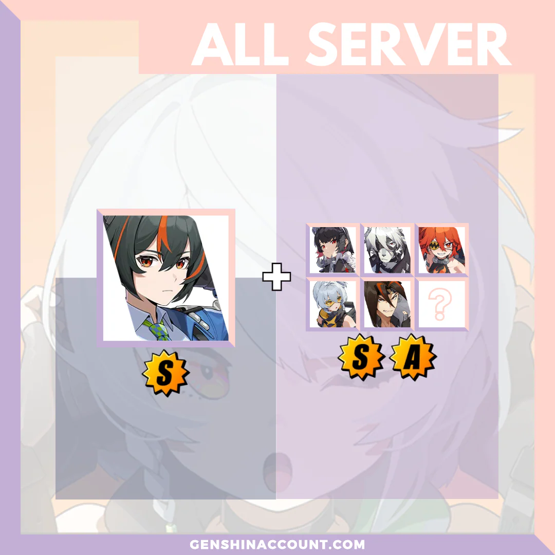 Zenless Zone Zero Zhu Yuan Starter Account ( All Server )